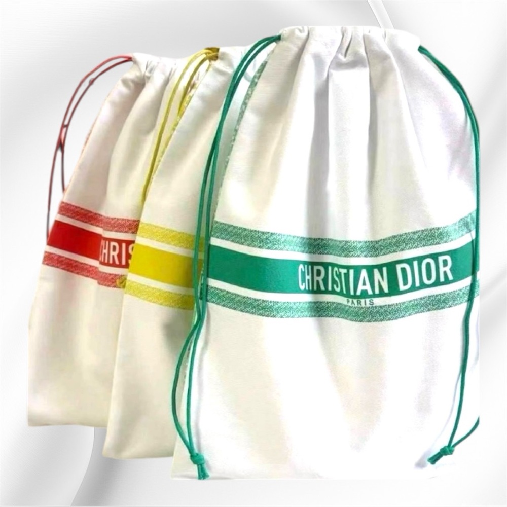 Dior Beauty Dust Bag- Yellow